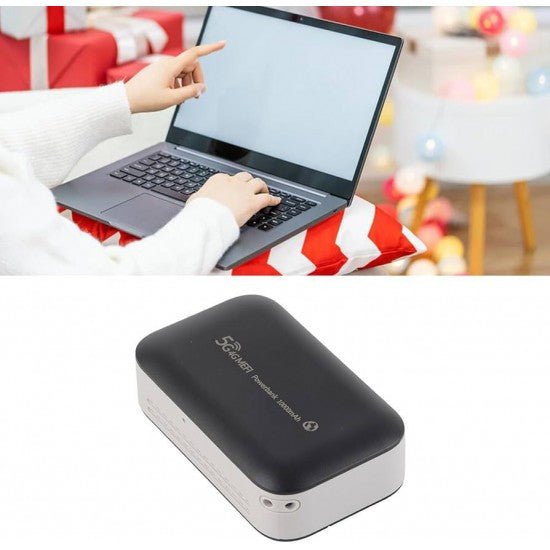 2в1 Преносим рутер и батерия PW100 4G LTE WIFI 300Mbps мобилен Hotspot SIM, Wifi модем 2.4G, 10,000mAH - купи онлайн от MixoMarket