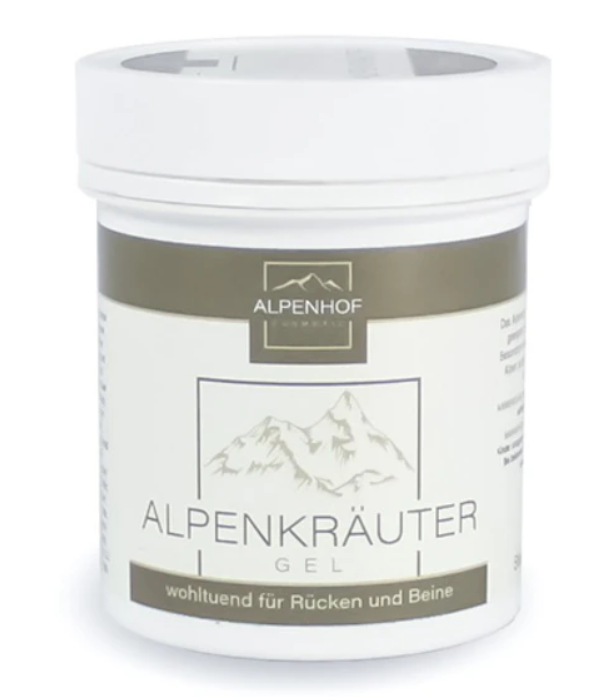 Гел с алпийски билки Alpenhof 🇩🇪 – Силата на Алпите за бързо възстановяване и релакс