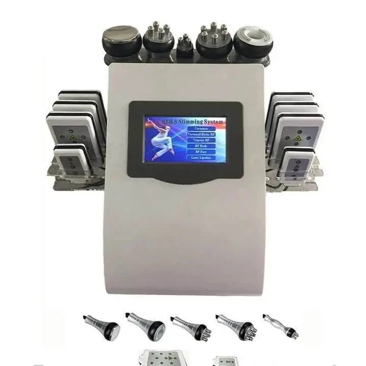 Апарат за вакуум, липолазер, кавитация и радиочестотен лифтинг - - продуктова снимка - MixoMarket