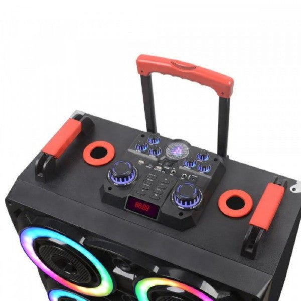 Безжична светеща караоке тонколона NDR-8888 - - продуктова снимка - MixoMarket