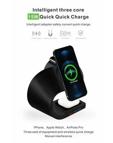 Безжично зарядно Y36 - - продуктова снимка - MixoMarket