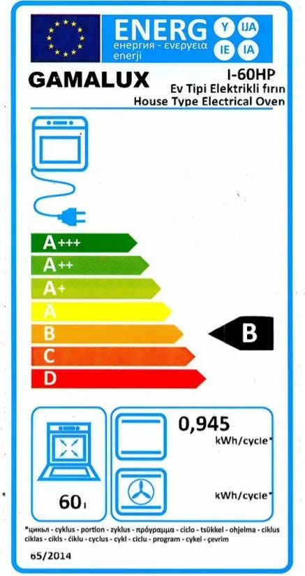 Фурна GAMALUX 60 - Домакински уред - продуктова снимка - MixoMarket