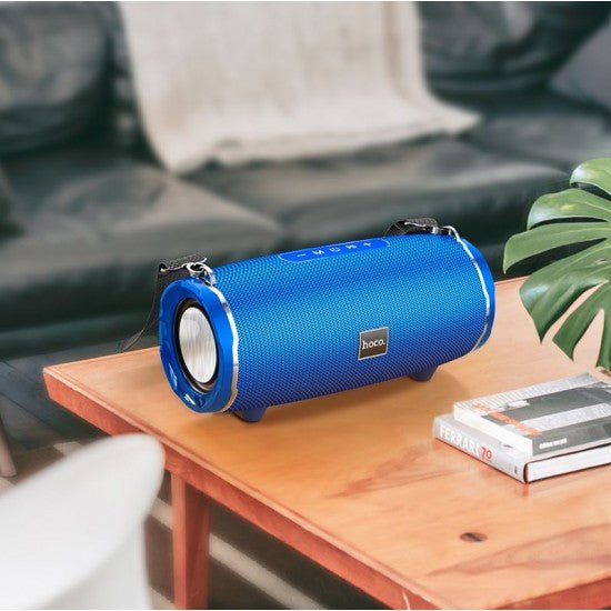 HC5 HOCO Безжична Тонколона BIG HORN" 15W 3600mAh - Син - купи онлайн от MixoMarket