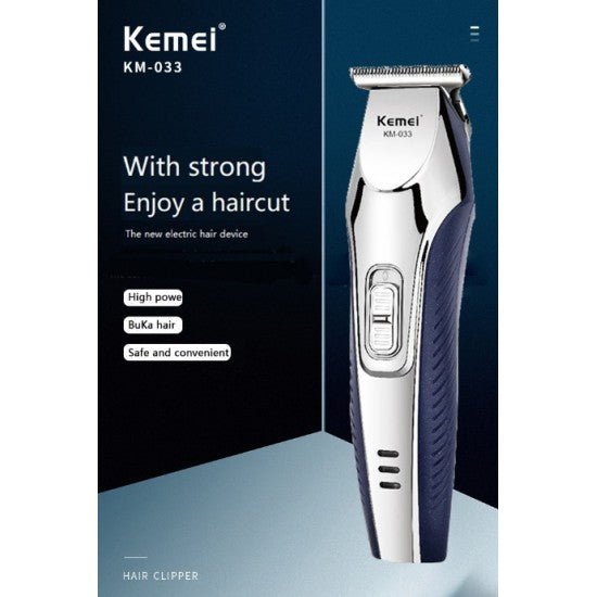 KEMEI KM-033 Професионална безжична машинка за подстригване - купи онлайн от MixoMarket