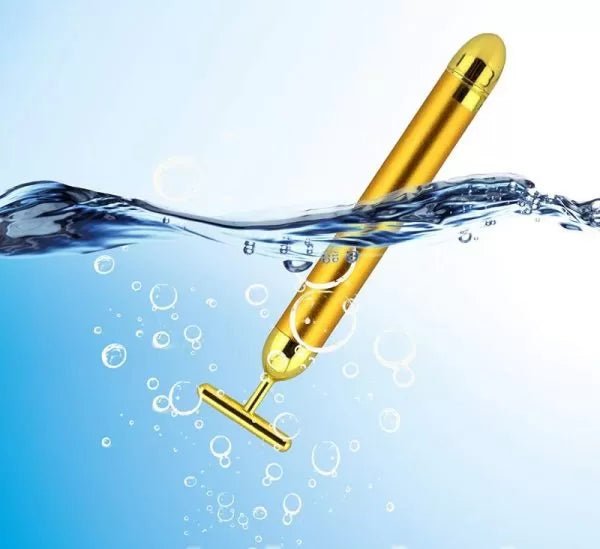 Масажор за лице против бръчки с 24 каратово златно покритие - уред за тялото - продуктова снимка - MixoMarket