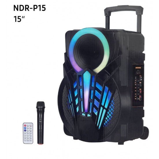 NDR-P15 15 Безжична колона говорител субуфер - купи онлайн от MixoMarket