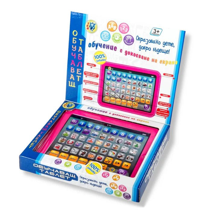 Детски таблет на български език - образователен лаптоп - продуктова снимка - MixoMarket
