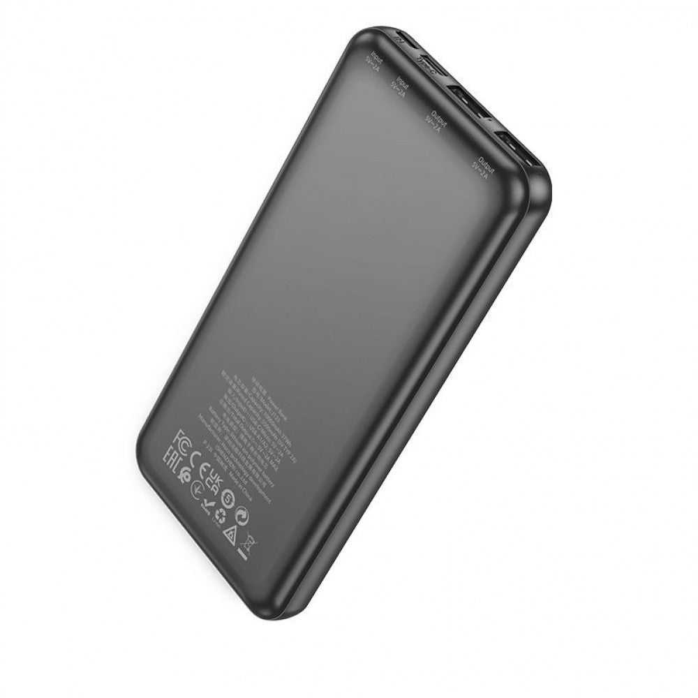 Преносимо зарядно J123 10,000MaH USB-C/2xUSB - купи онлайн от MixoMarket