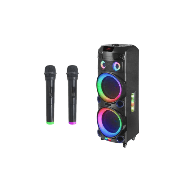 Професионалнa светеща караоке тонколонa WGY-1222 - - продуктова снимка - MixoMarket