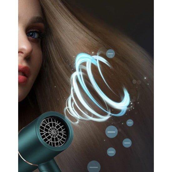 Сешоар DALING DL-3012 1400W Червен - - продуктова снимка - MixoMarket