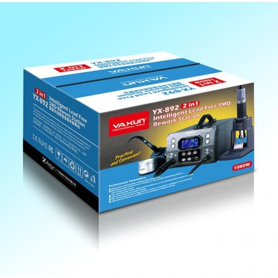 YAXUN YX-892 Интелигентна безоловна SMD работна станция - купи онлайн от MixoMarket