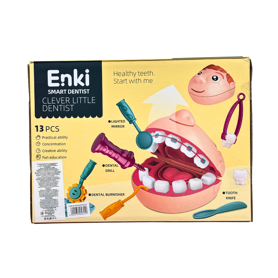 Детски комплект „Зъболекар“ Enki – Smart Dentist