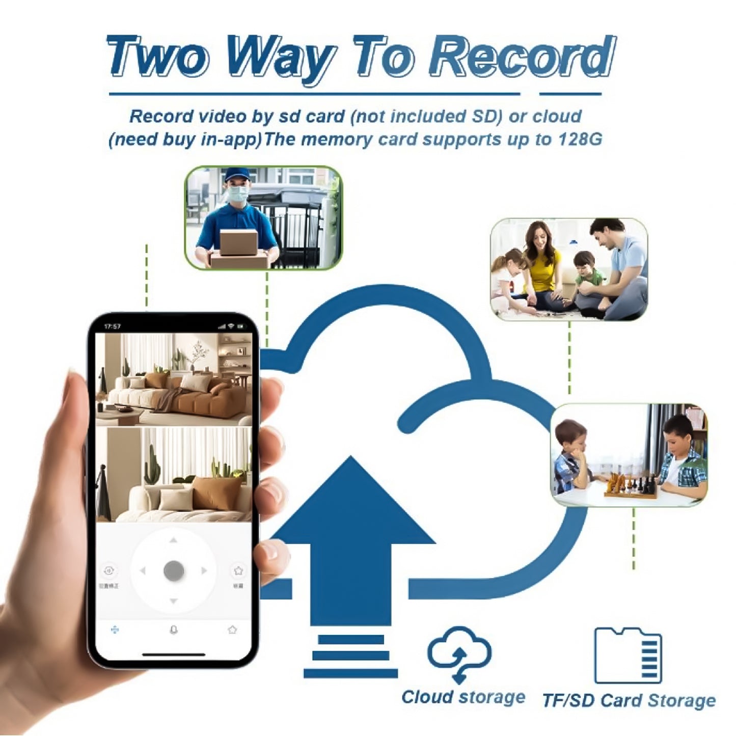 HY-D211EA-WF IP 2MP / - (APP:YOOSEE AI) IP Камера за видеонаблюдение тип крушка