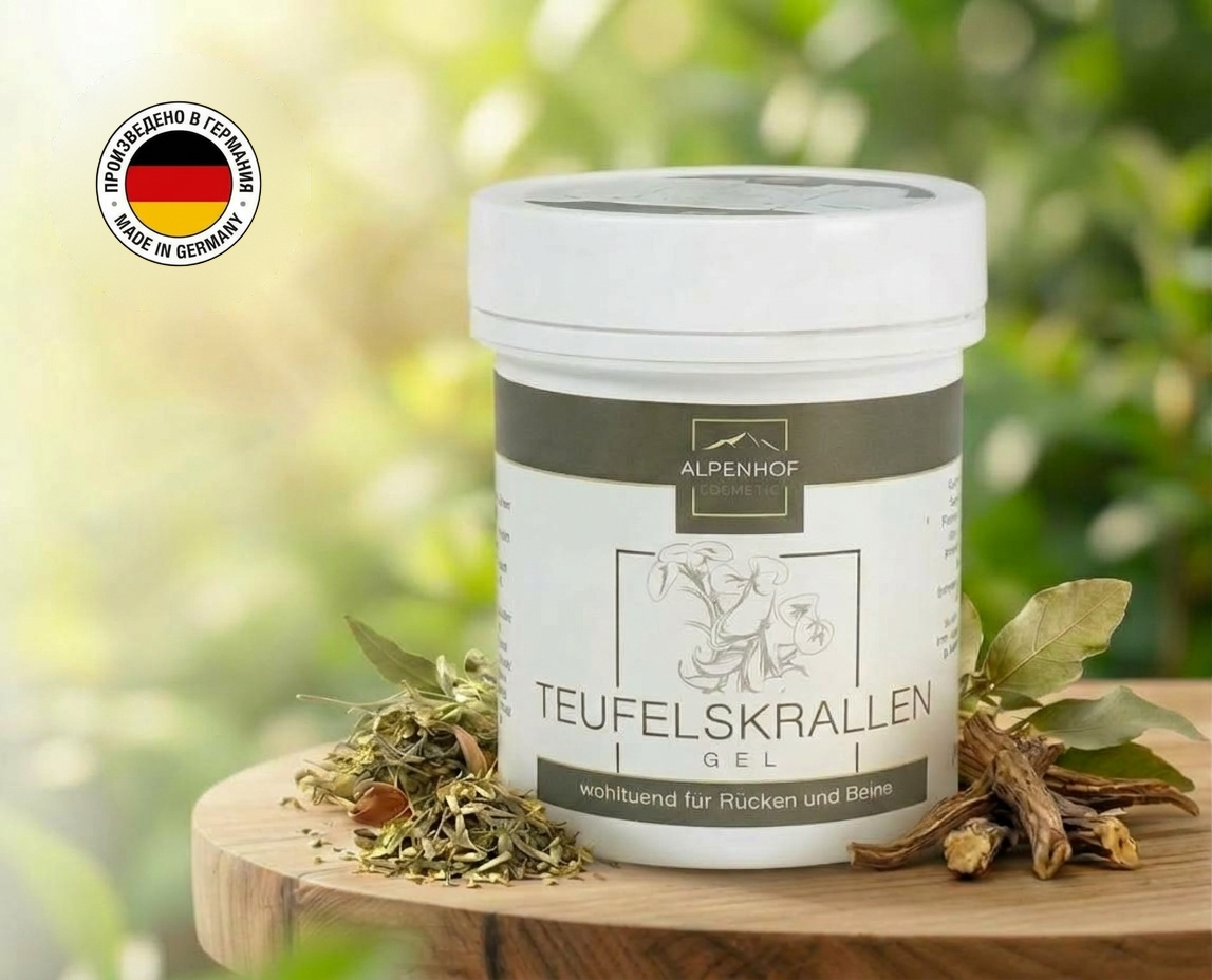 Гел с дяволски нокът – Alpenhof 🇩🇪 – Силата на Алпите в борбата с болките