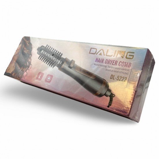DALING DL-5222 Професионална четка (преса) за коса + гребен 800W - купи онлайн от MixoMarket
