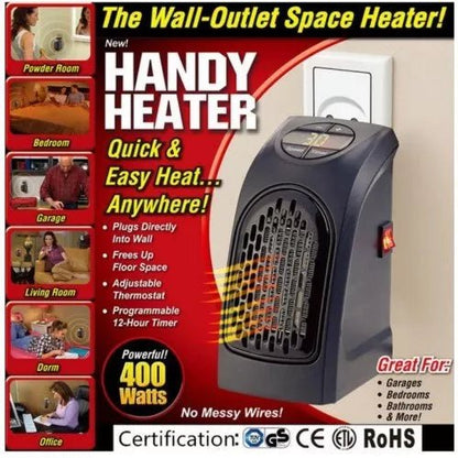 Портативна печка Handy Heater, 400w, с таймер - MixoMarket