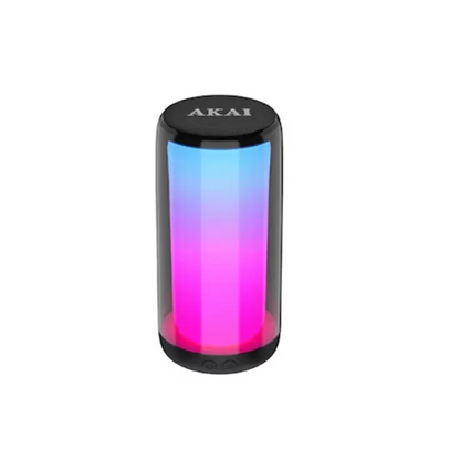AKAI CS2 GLOW Преносима Bluetooth тонколона с 360° LED светлини