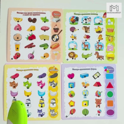 Умната писалка Смарти с образователни карти