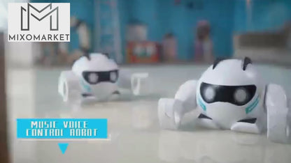 Интерактивен въртящ се робот с гласово и сензорно управление РобоТоп