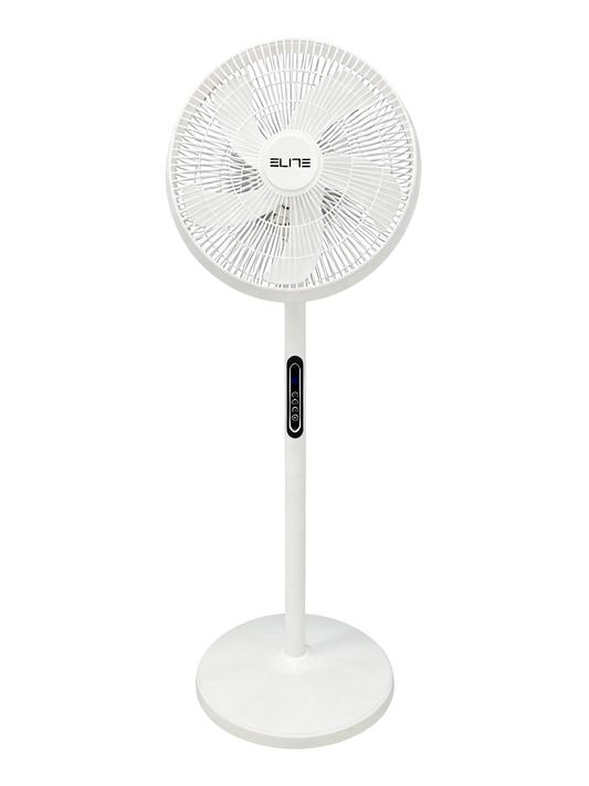 ВЕНТИЛАТОР НА СТОЙКА 16'' /КРЪГЛА ОСНОВА/ ELITE EUSFS-1432W